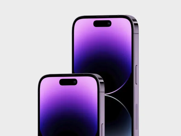 iPhone 14 Pro Mockup in Front View 1