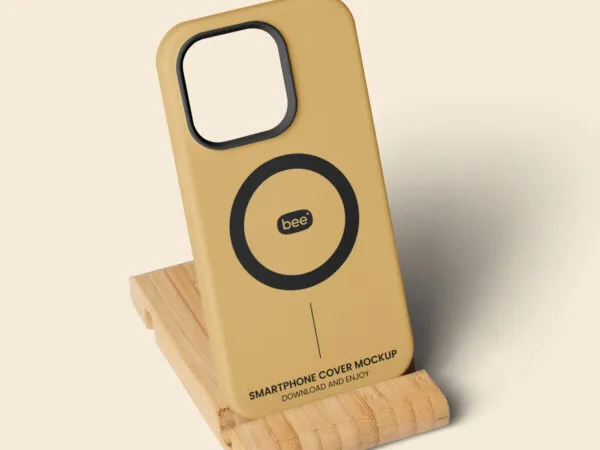 iPhone Case in Stand Mockup 1