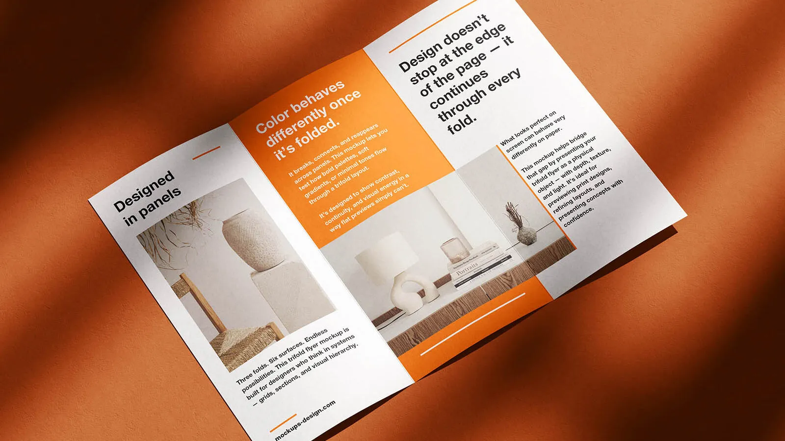 Dynamic Trifold Flyer Mockup Image 1 Designers Lab