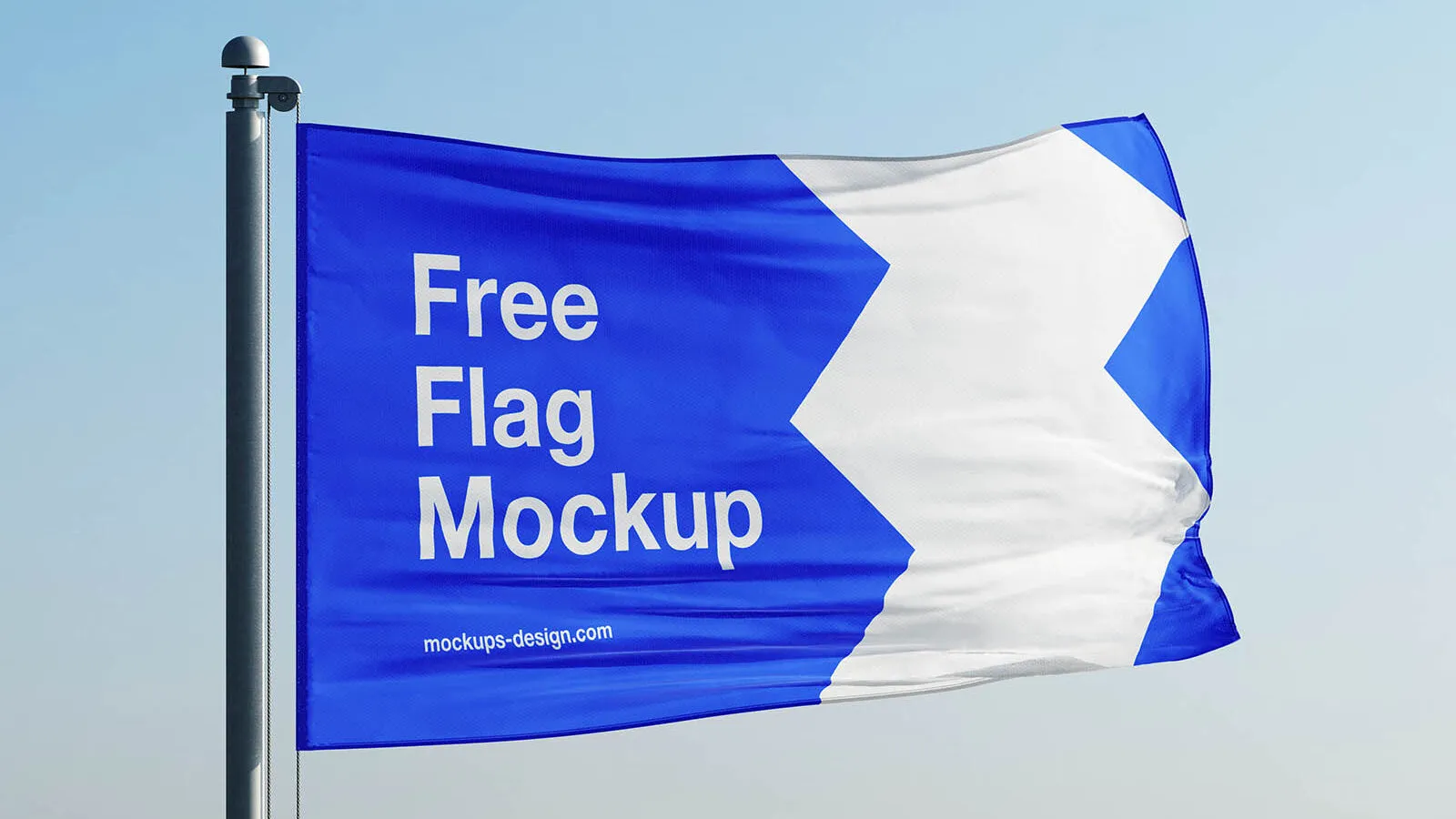 Outdoor Flag Mockup Image 3 Designers Lab