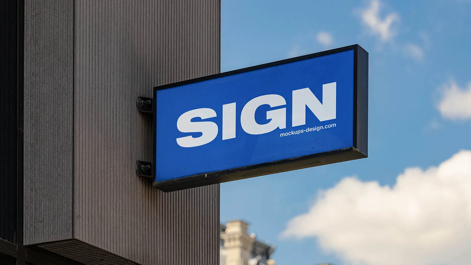 Urban Wall Sign Mockup Image 1 Designers Lab